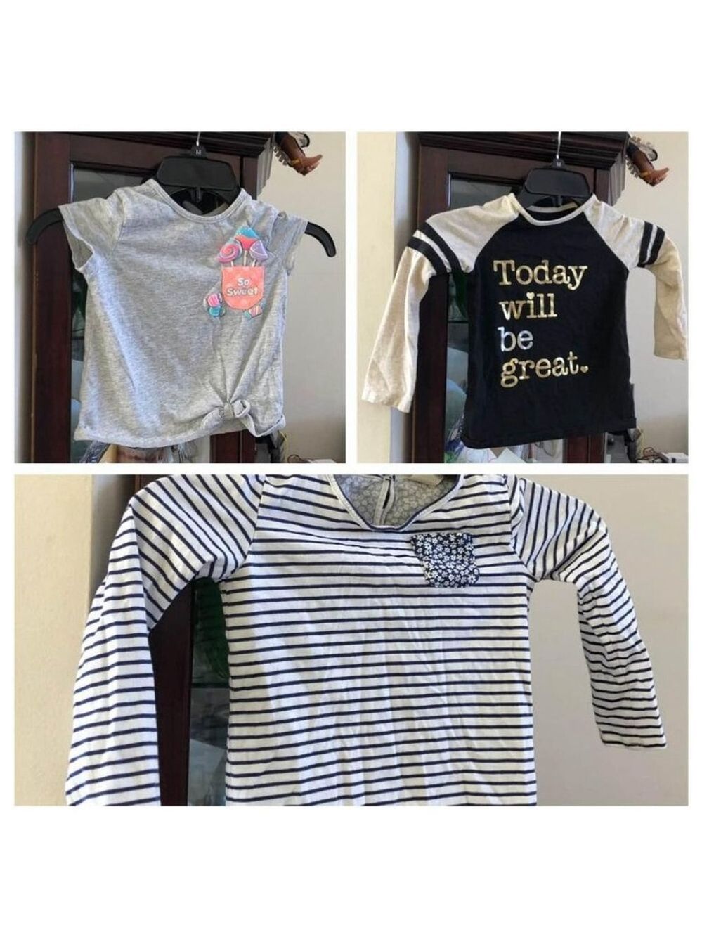 Girls size 4T shirt lot